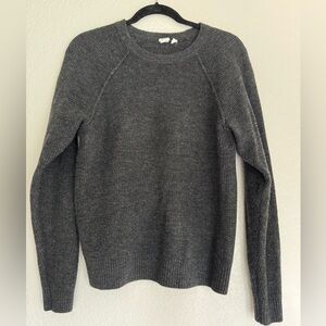 GAP Gray Crew Neck Sweater